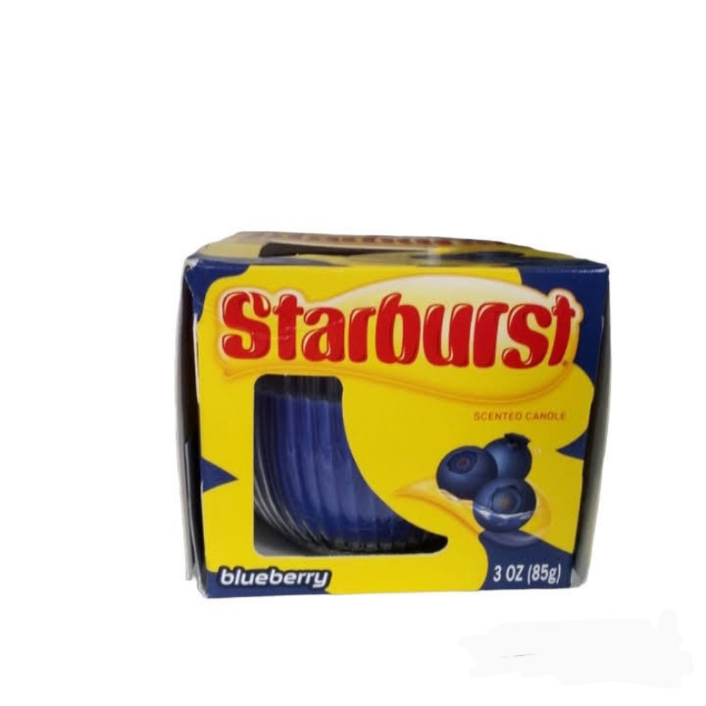 🔥4/$20 Starburst Blueberry Scent Candle Decorative